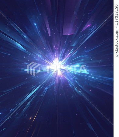 Blue light background AI image Blue light background AI image 117018150