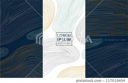 Vector set of line abstract patterns, modern art design, minimal organic shape elements. Scandinavian style print, contemporary illustration, hand drawn labels Vector set of line abstract patterns, modern art design, minimal organic shape elements. Scandinavian style print, contemporary illustration, hand drawn labels 117018404
