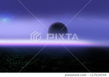 Space digital art outer space concept series 117018544