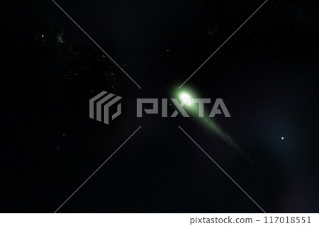Space digital art comet in outer space concept series Space digital art comet in outer space concept series 117018551