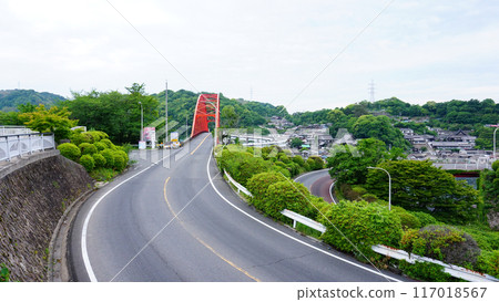廣島縣坂井市的Ototo Ohashi橋 廣島縣坂井市的Ototo Ohashi橋 117018567