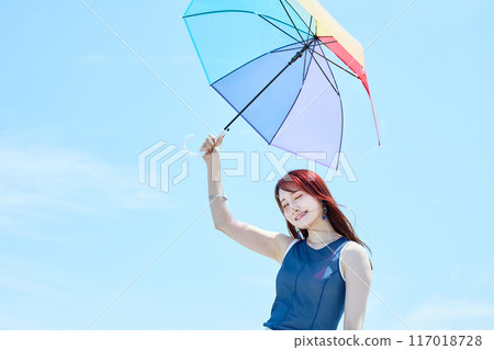 夏天的女人肖像 117018728