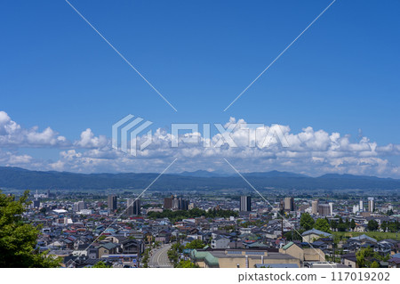 View of Aizuwakamatsu city from Sazaedo View of Aizuwakamatsu city from Sazaedo 117019202