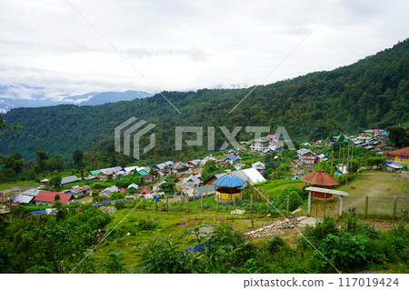 Beautiful Greenary View of Sillery Gaon, A Offbeat Mountain Village of Kalimpong, North Bengal Beautiful Greenary View of Sillery Gaon, A Offbeat Mountain Village of Kalimpong, North Bengal 117019424