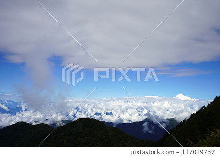 Beautiful View of Cloud formation in Silk Route 117019737