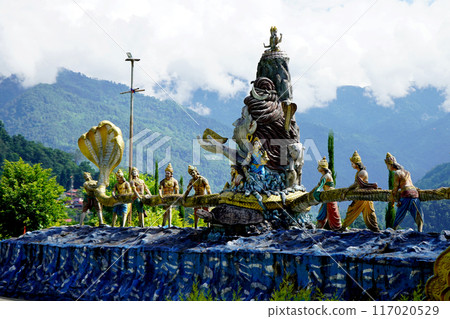 Goddess Sculpture at Siddhivinayak Temple at Sikkim Goddess Sculpture at Siddhivinayak Temple at Sikkim 117020529