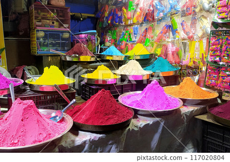 Color for Holi is for sale at Burrabazar Kolkata 117020804