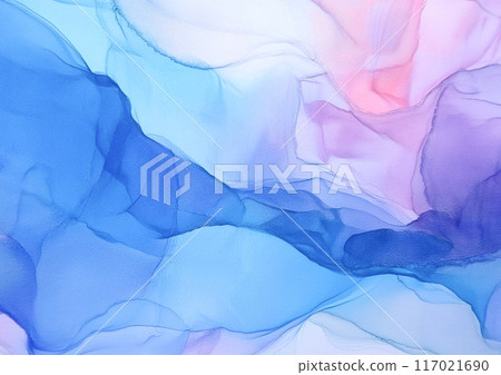 Transparent watercolor texture 117021690