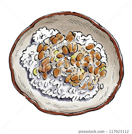 納豆蔥飯 納豆蔥飯 117023112