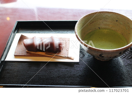 伊勢安科羅麻糬和抹茶 117023701