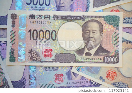 新紙幣 紙幣 10,000 日圓、5,000 日圓、1,000 日圓 117025141