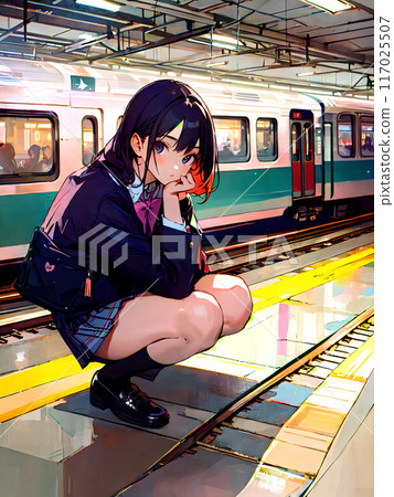 在家等待的女高中生 在家等待的女高中生 117025507