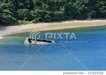 笠戶島戰爭遺跡:擱淺的船 笠戶島戰爭遺跡:擱淺的船 117025508