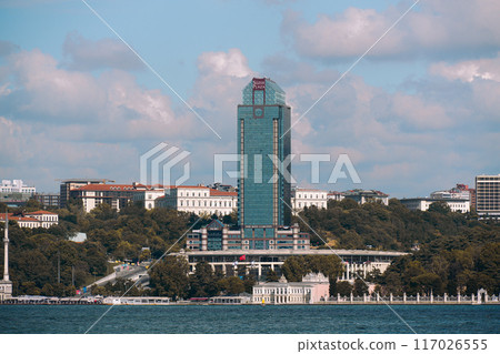 city view with buildings and city 117026555