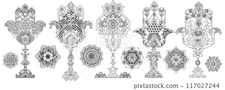 Talisman in the form of a tree-palm of Fatima Talisman in the form of a tree-palm of Fatima 117027244