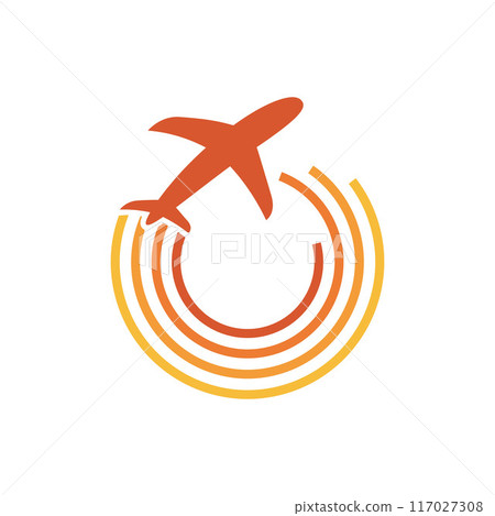Air Plane illustration 117027308