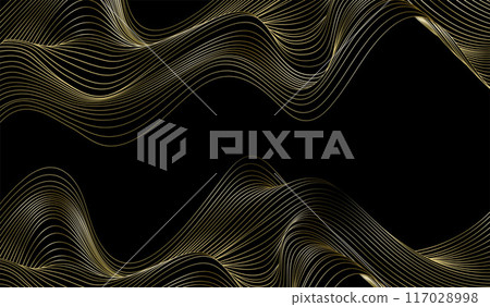 Abstract background Wave design layout for presentations, posters, flyer, banner. Abstract background Wave design layout for presentations, posters, flyer, banner. 117028998