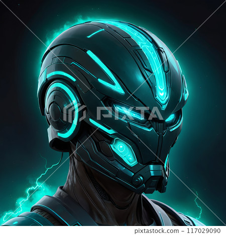 Sci-fi icons 117029090