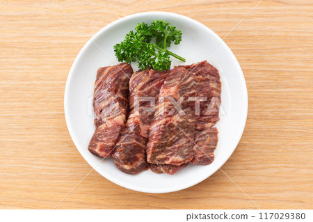 Beef loin for grilled meat 117029380