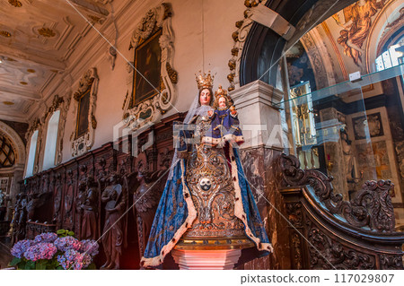 Interiors of Saint Charles Borromee church, Anvers, Belgium Interiors of Saint Charles Borromee church, Anvers, Belgium 117029807