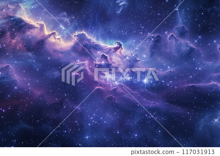 Space background filled with countless stars, nebulae and stardust Space background filled with countless stars, nebulae and stardust 117031913