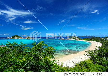 沖繩渡嘉敷島盛夏風景,阿哈倫海灘 沖繩渡嘉敷島盛夏風景,阿哈倫海灘 117033295