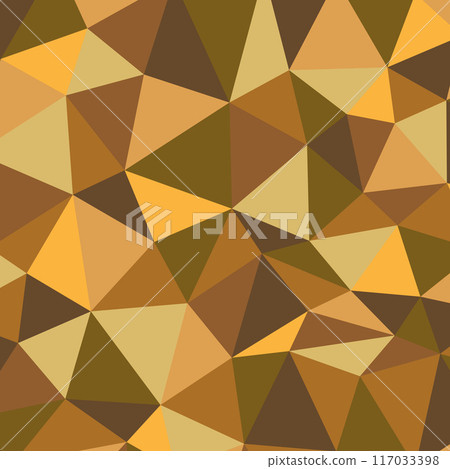 Polygonal rainbow mosaic background. Abstract low poly vector illustration. Triangular pattern in halftone style. Template geometric business design with triangle for poster, banner, card, flyer 117033398
