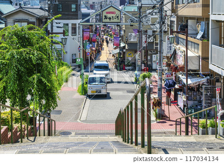 Tokyo Yanaka Ginza / Yanaka Ginza Shopping Street Sunset Steps Yanesen Walking Course Tokyo Yanaka Ginza / Yanaka Ginza Shopping Street Sunset Steps Yanesen Walking Course 117034134