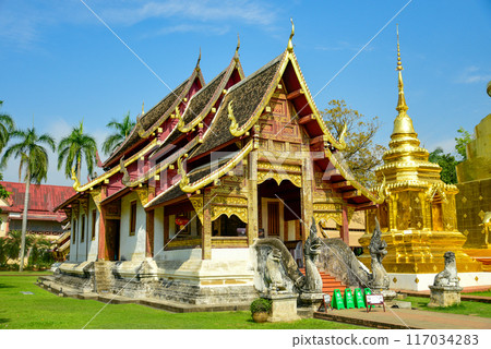 泰國清邁帕辛寺美麗的風景 117034283