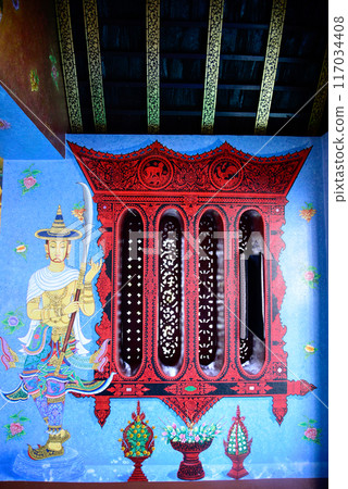 Beautiful scenery of Wat Chedi Luang temple in Chiang Mai, Thailand 117034408