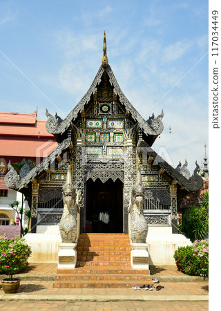 泰國清邁 Wat Chediluang 寺美麗的風景 117034449