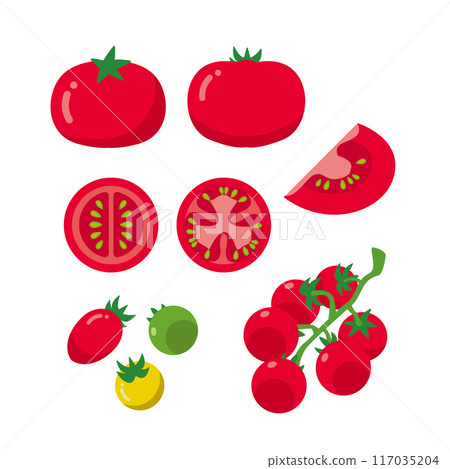Tomatoes and mini tomatoes 117035204