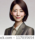 穿著西裝的女士（正面） 117035654