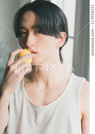 檸檬 男人 男 117038151