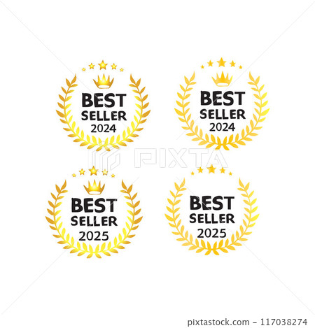set best seller labels 117038274