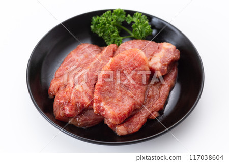 烤肉用牛裙牛排 117038604