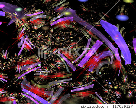 Imaginatory fractal abstract background Image 117039127