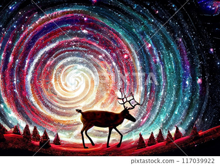 聖夜聖誕形象 117039922