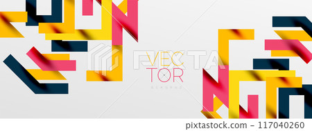 Colorful stripes abstract line background. Pop art abstract background for covers, banners, flyers and posters and other templates 117040260