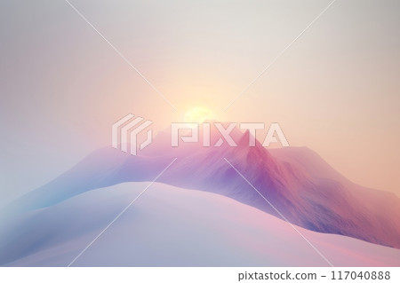 Abstract gradient background with blurred light colors and shadows 117040888