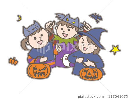 Halloween kids 117041075