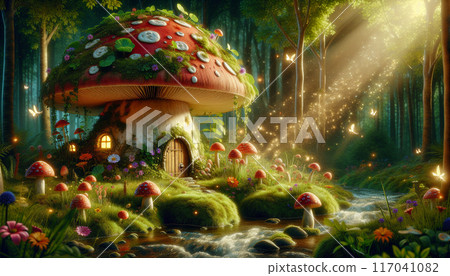 Mushroom forest 117041082