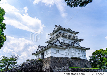 Odawara Castle Tower, visited on a summer family trip 117042264