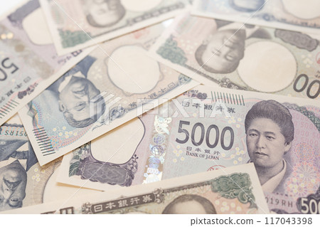 錢圖片鈔票新鈔票新鈔票 117043398