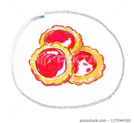 草莓塔餅乾 117044592