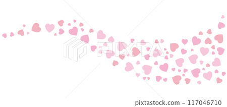 Heart Waves Wave Decoration Pink Heart Waves Wave Decoration Pink 117046710