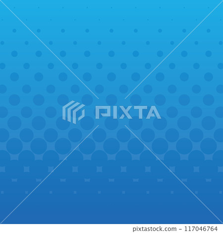 Halftone square light blue gradient background Halftone square light blue gradient background 117046764