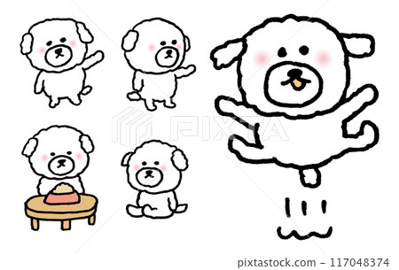 可愛的馬耳他人物素材 117048374