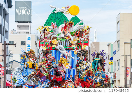 "Aomori Prefecture" Gorgeous float competition Hachinohe Sansha Taisai Summer "Aomori Prefecture" Gorgeous float competition Hachinohe Sansha Taisai Summer 117048435