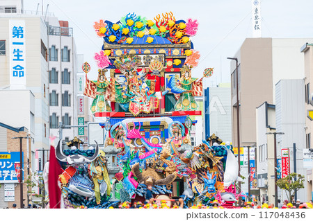 "Aomori Prefecture" Gorgeous float competition Hachinohe Sansha Taisai Summer "Aomori Prefecture" Gorgeous float competition Hachinohe Sansha Taisai Summer 117048436